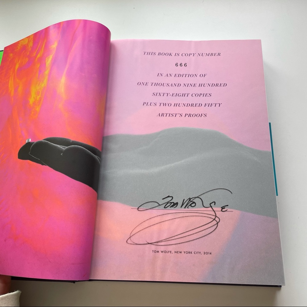 SIGNED Tom Wolfe “The Electric Kool-Aid Acid Test" book